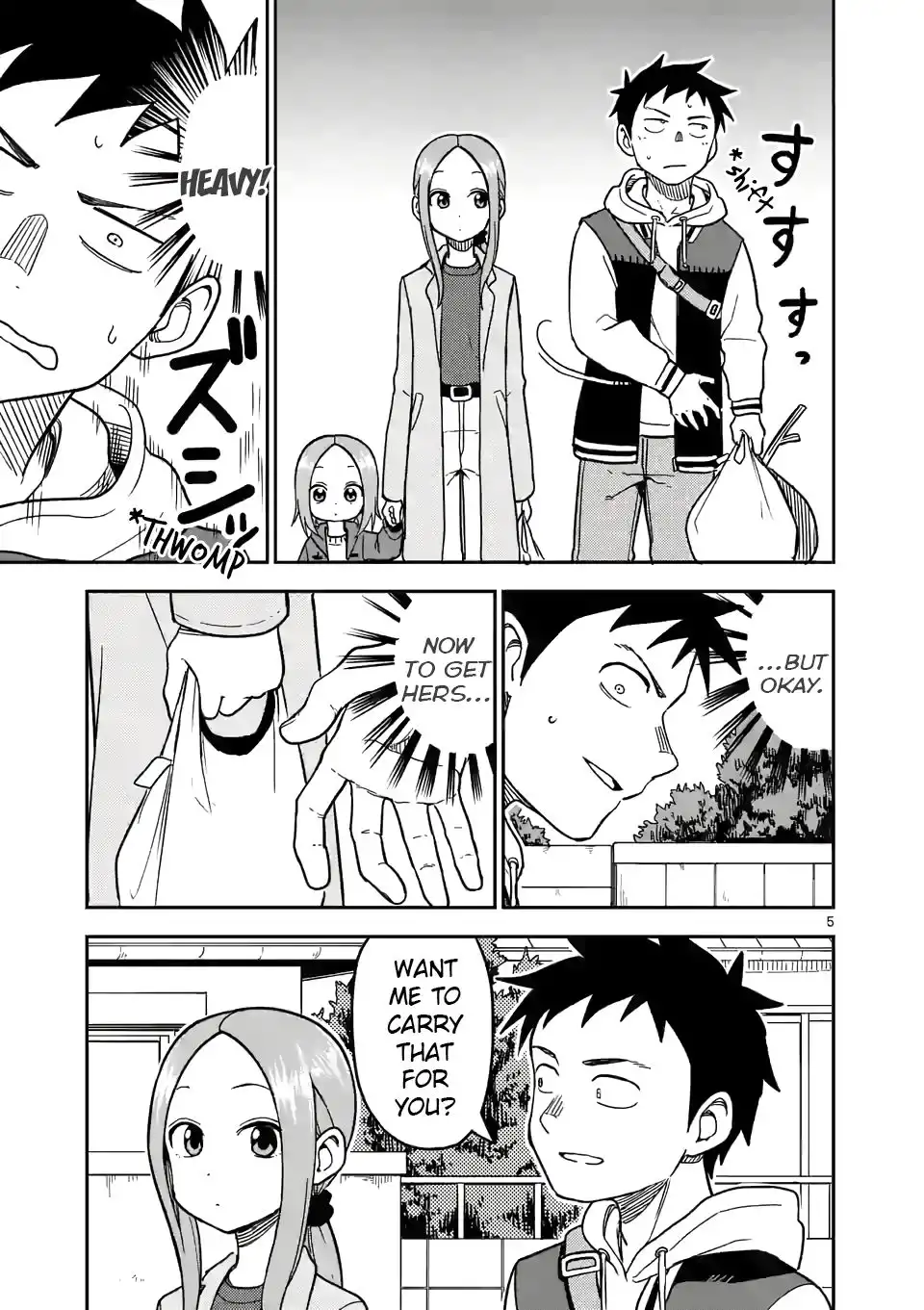 Karakai Jouzu no (Moto) Takagi-san Chapter 125 5